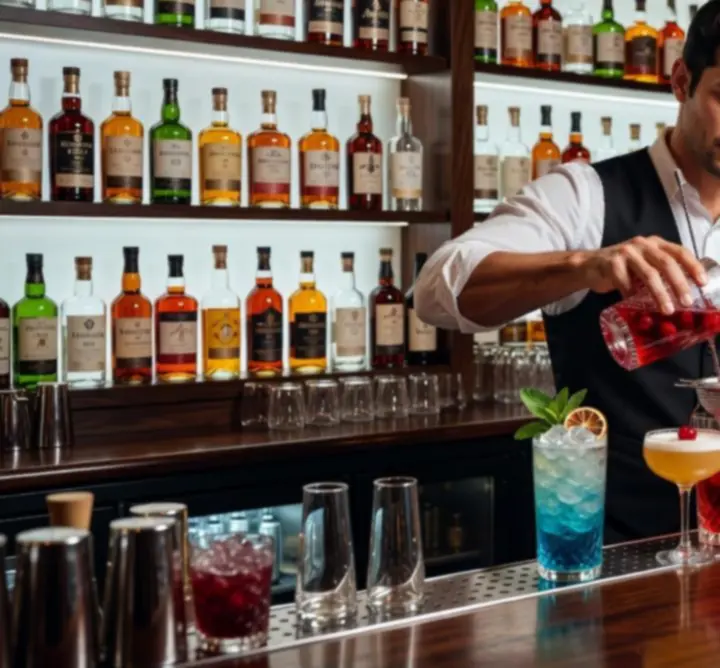 Nowoczesne koktajle na barze w WIN-STRUCT Michał Rejtan