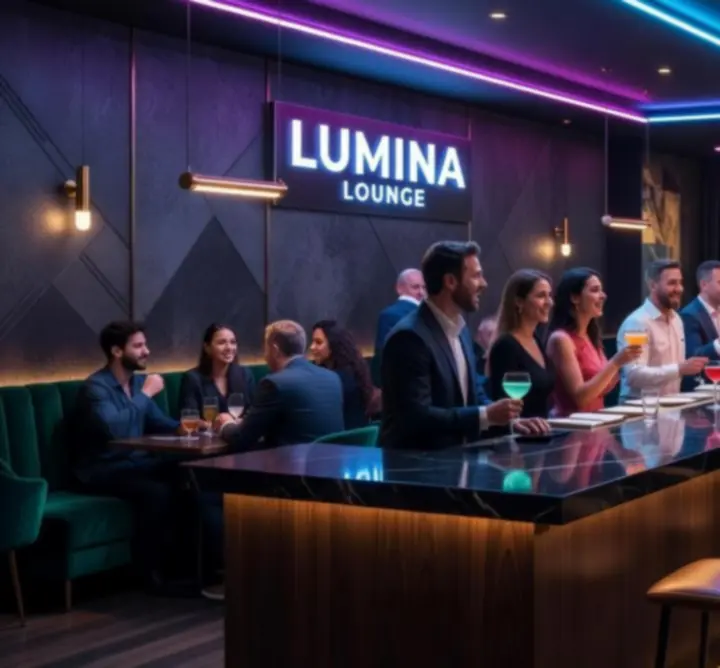 Nocne wydarzenie w WIN-STRUCT Michał Rejtan z oświetlonym parkietem