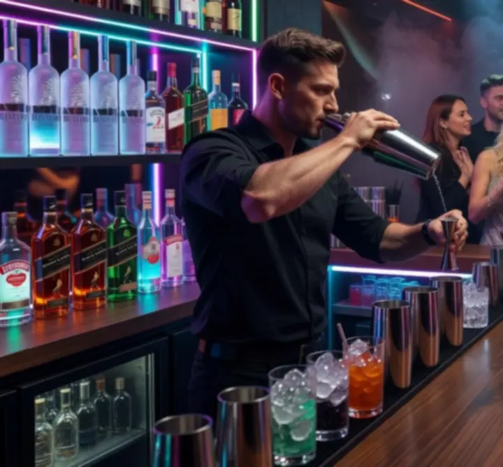 Tętniąca życiem strefa barowa w WIN-STRUCT Michał Rejtan